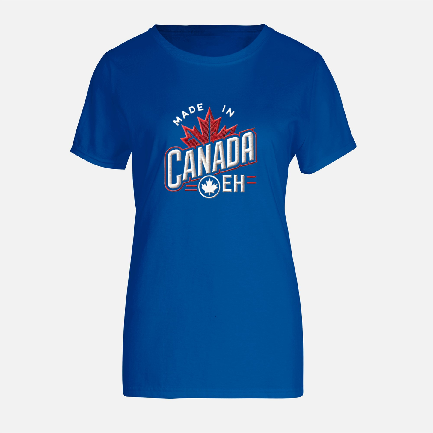 Made In Canada Short Sleeve T Shirt Blue Womens